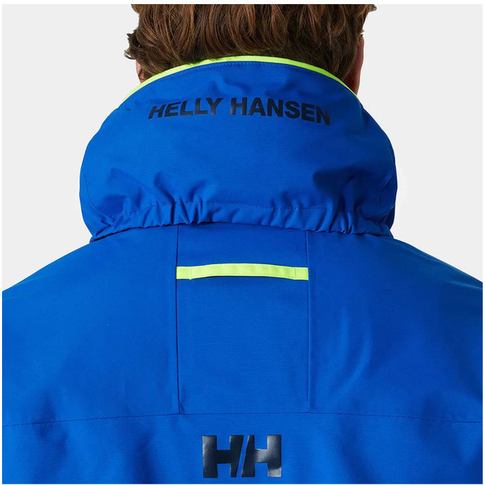 2024 Helly Hansen Mnner 3.0 Pier Coastal Segeljacke & Pier Latzhosen Kombi-Set 3417733961 - Blau / Black